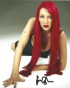 Jane Goldman signed 10x8 colour photo. Good condition. All autographs come with a Certificate of