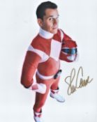 Steve Cardenas American Actor Signed 10x8 Colour Photo As The Red Power Ranger From The Kids TV