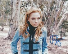 Agnes Bruckner signed 10x8 colour photo. Good condition. All autographs come with a Certificate of