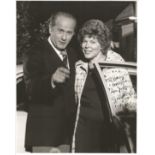 Eli Wallach and Anne Jackson American Actors Who Are Also A Married Couple Signed 10x8 Black And