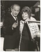 Eli Wallach and Anne Jackson American Actors Who Are Also A Married Couple Signed 10x8 Black And