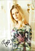 Emilia Fox signed 12x8 colour photo. Slight bend to top of photo. Good condition. All autographs