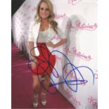 Jojo Levesque American Singer Songwriter Signed 10x8 Colour Photo. Good condition. All autographs