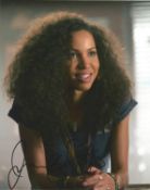 Jurnee Smollett-Bell signed 10x8 colour photo. Good condition. All autographs come with a