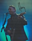 Huey Morgan Signed 10x8 Colour Photograph. Morgan Is An American Musician Best Known As The Frontman