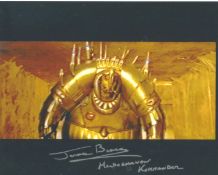 Jerome Blake Signed 10x8 Colour Photo From The Film The fifth Element. Photo Is Slightly Blurred.