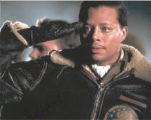 Terrence Howard American Actor Signed 10x8 Colour Photo. American Actor, Singer-Songwriter And