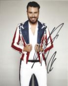 Rylan Clark signed 10x8 colour photo. Good condition. All autographs come with a Certificate of