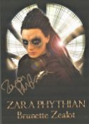 Zara Pythian British Actress Signed 10x8 Colour Photo From The Film Dr Strange. Good condition.