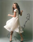 Myleene Klass signed 10x8 colour photo. Good condition. All autographs come with a Certificate of
