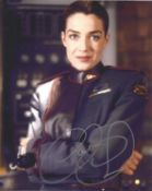 Claudia Christian signed colour 10x8 photo. Good condition. All autographs come with a Certificate