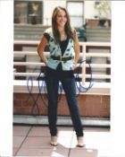 Haylie Duff signed 10x8 colour photo. Good condition. All autographs come with a Certificate of