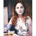 Erika Christensen American Actress And Singer 10x8 Signed Colour Photo. Good condition. All
