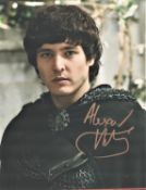 Alexander Vlahos British Actor Signed 10x8 Colour Photo As Mordred From The TV Series Merlin. Good