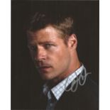 Joel Gretsch American Actor Signed 10x8 Colour Photo. Good condition. All autographs come with a