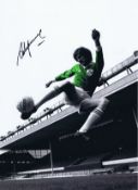 Autographed Steve Heighway 16 X 12 Photo - Colorized, Depicting The Ireland Winger Striking A
