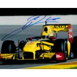 Motor Racing Robert Kubica signed Renault Formula One 12x8 colour photo. Robert Józef Kubica (