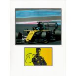 Motor Racing Daniel Ricciardo 16x12 overall mounted signature piece includes a signed album page and