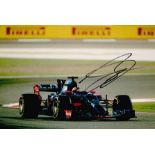 Motor Racing Daniil Kvyat signed Toro Rosso Formula One 12x8 colour photo. Russian racing driver who