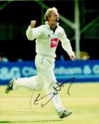 Cricket Gareth Batty signed 10x8 colour photo. Gareth Jon Batty (born 13 October 1977) is an English