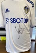 Football Rodrigo signed Leeds United replica home shirt. Rodrigo Moreno Machado ( born 6 March