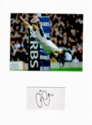 Rugby Union Chris Ashton 16x12 overall England mounted signature piece includes signed album page