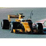 Motor Racing Fernando Alonso Mclaren Formula One signed 12x8 colour photo. Fernando Alonso Díaz (