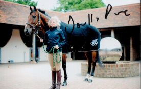 Olympics Jonelle Price signed 6x4 colour photo Bronze medallist in the Team event equestrian at