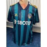 Leeds Utd Winger Helder Costa Hand signed Leeds Utd Football Shirt. UK Size small. Good Used
