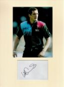 Rugby Union Will Greenwood 16x12 overall Harlequins mounted signature piece includes signed album