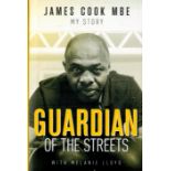 James Cook M.B.E. Signed Book - My Story - Guardian of the Streets Autobiography with Melanie
