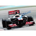 Motor Racing Lewis Hamilton signed McLaren Formula One 12x8 colour photo. Sir Lewis Carl Davidson