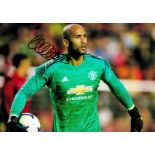 Football Lee Grant signed Manchester United 12x8 colour photo. Lee Anderson Grant (born 27 January