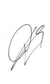 Javier Zanetti Hand signed 10x8 Photo paper. Signed in black marker pen. Good Clear Signature of