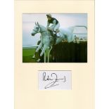 Horse Racing Richard Dunwoody 16x12 overall mounted signature piece includes a signed album and