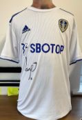 Football Ian Poveda signed Leeds United replica shirt size medium. Ian Carlo Poveda-Ocampo (born 9