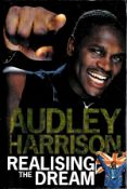 Audley Harrison - Realising The Dream - as told by Niall Edworthy 2001 First Edition Hardback Book