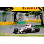 Motor Racing Sergio Perez signed Force India Formula One 12x8 colour photo. Sergio Michel Pérez