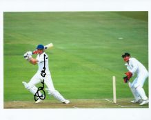 Cricket David Gower signed 10x8 colour photo. David Ivon Gower OBE (born 1 April 1957) is an English