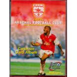 Arsenal FC Trading Card Collectors Album Complete Set from 1997/98 Season. 1-90 Complete Set.