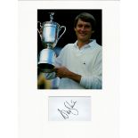 Golf Andy North 16x12 overall mounted signature piece includes a signed album page and a colour