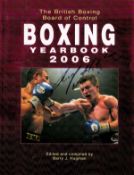 Ricky Hatton Signed Book - Boxing Yearbook 2006 edited by Barry J Hugman Softback Book 2005 First