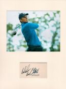 Golf Robert Karlsson 16x12 overall mounted signature piece includes a signed album page and colour