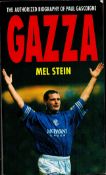 Paul Gascoigne signed paperback book titled Gazza signed inside twice inside one inscribed Don't