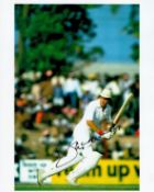 Cricket David Gower signed 10x8 colour photo. David Ivon Gower OBE (born 1 April 1957) is an English