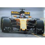 Motor Racing Nico Hulkenberg signed Renault Formula One 12x8 colour photo. German professional