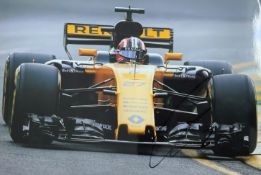 Motor Racing Nico Hulkenberg signed Renault Formula One 12x8 colour photo. German professional
