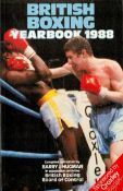 Barry J Hugman Signed Book - British Boxing Yearbook 1988 compiled by Barry J Hugman First Edition