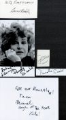 Fawlty Towers collection featuring iconic cast signatures and various items such as Connie Booth