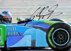 Motor Racing, Michael Schumacher signed 6x4 colour postcard photograph. Schumacher (born 3 January